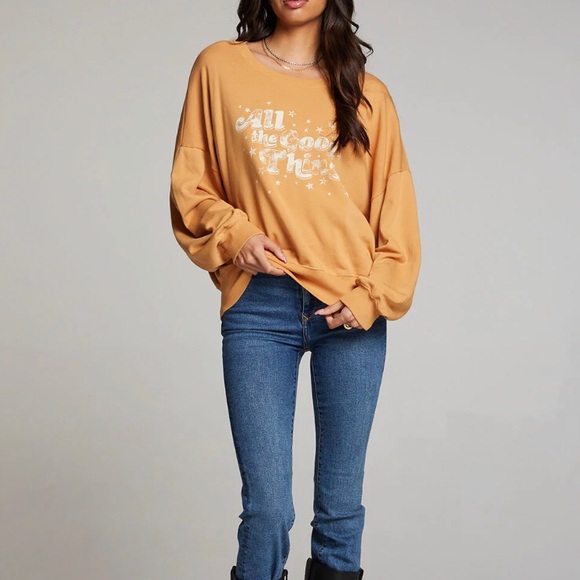 Chaser All Good Things Sweatshirt Size Small - Picture 5 of 5